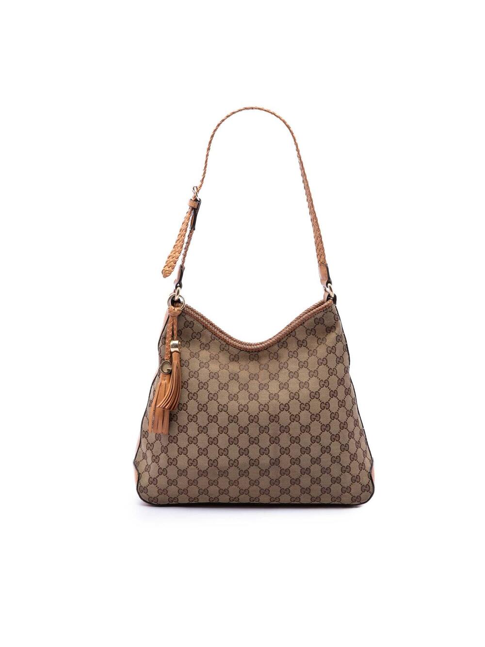 Gucci Gg Canvas Marrakech Shoulder Bag #362166G55B